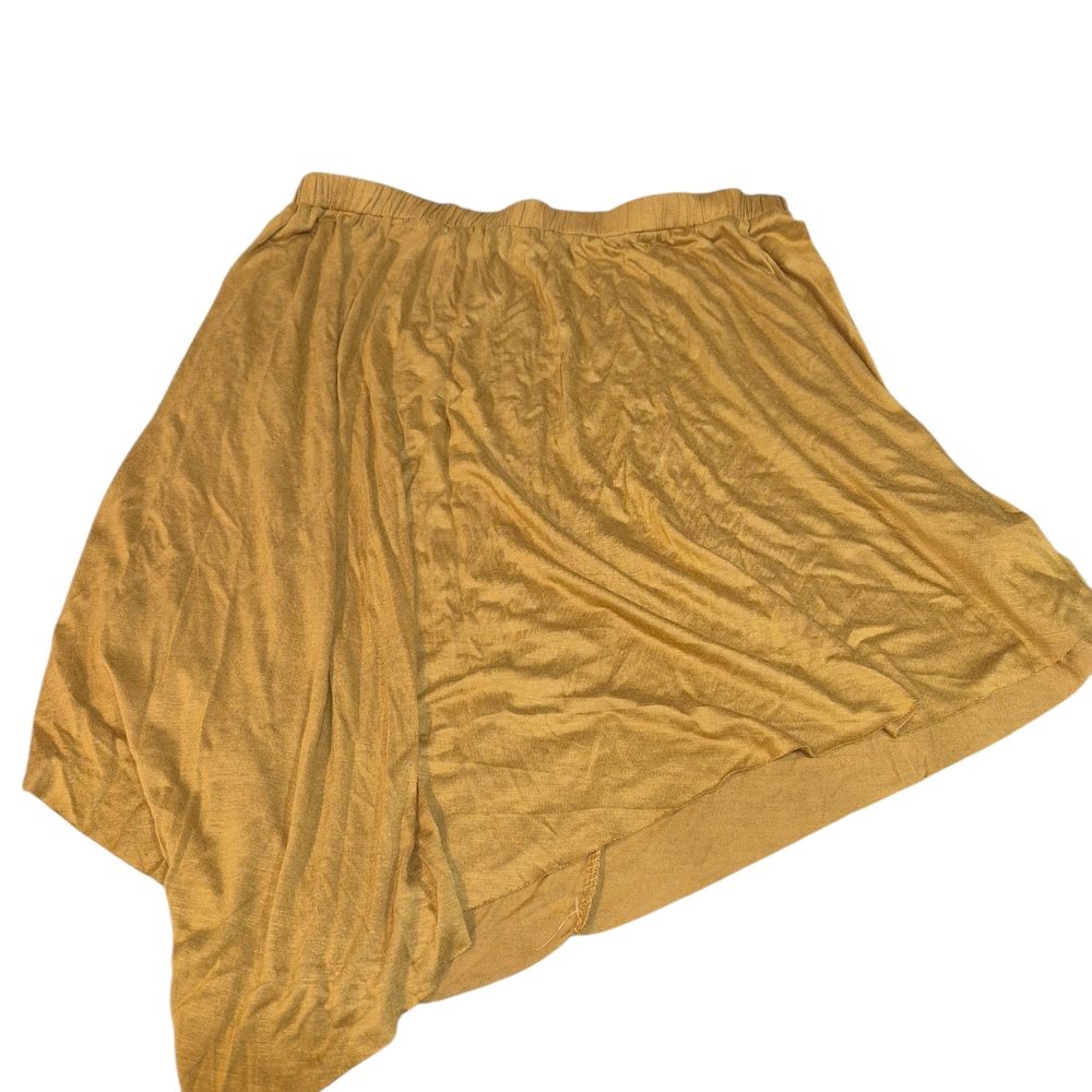 Fairy Mustard Yellow  Women's Skirt Fairycore Size Unmarked Fall Boho
